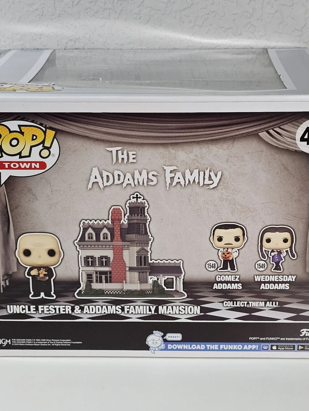 Funko Pop! Town set Uncle Fester and the Addams Family Mansion #40